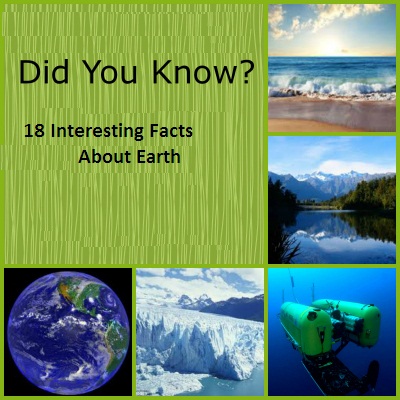 18 facts about earth