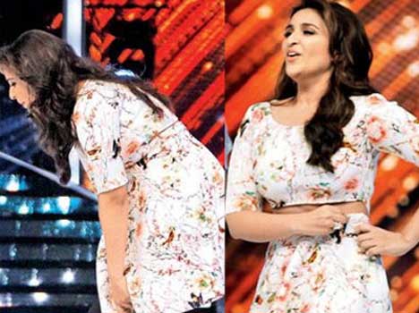 Parineeti Chopra Wardrobe Malfunction