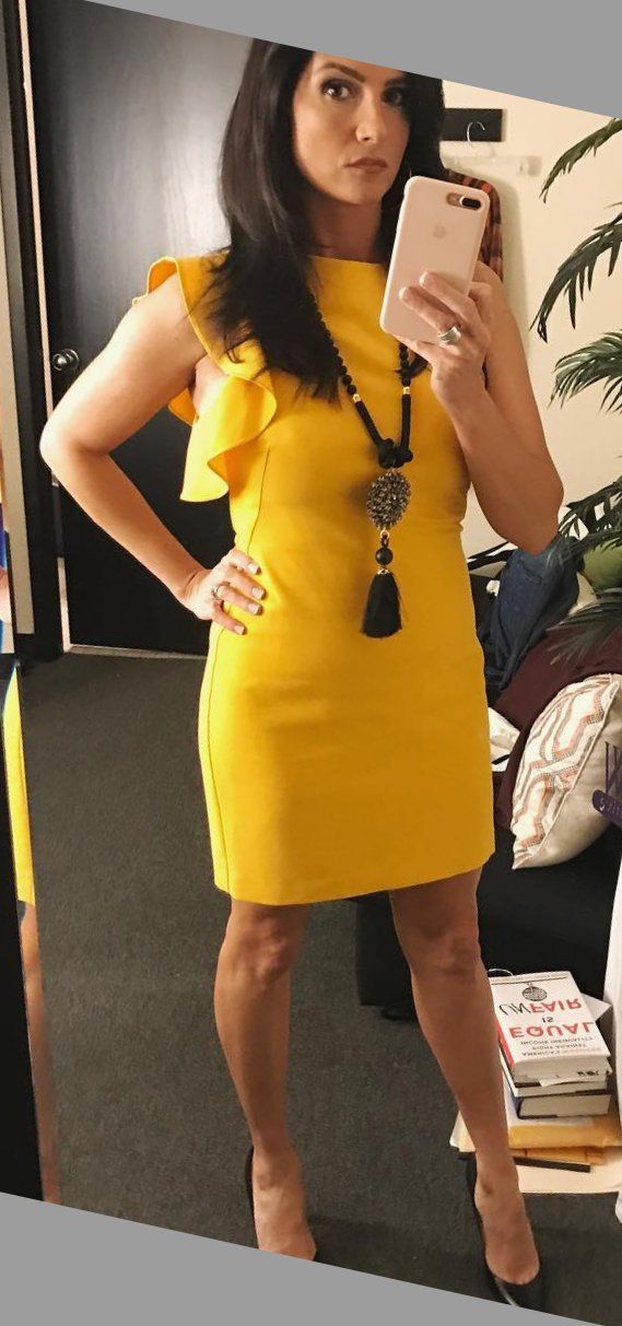 Dana Loesch Hot In Yellow Dress