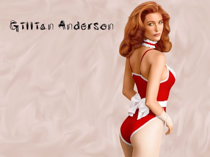 Gillian Anderson big ass