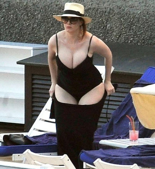 Christina Hendricks Swimsuit 