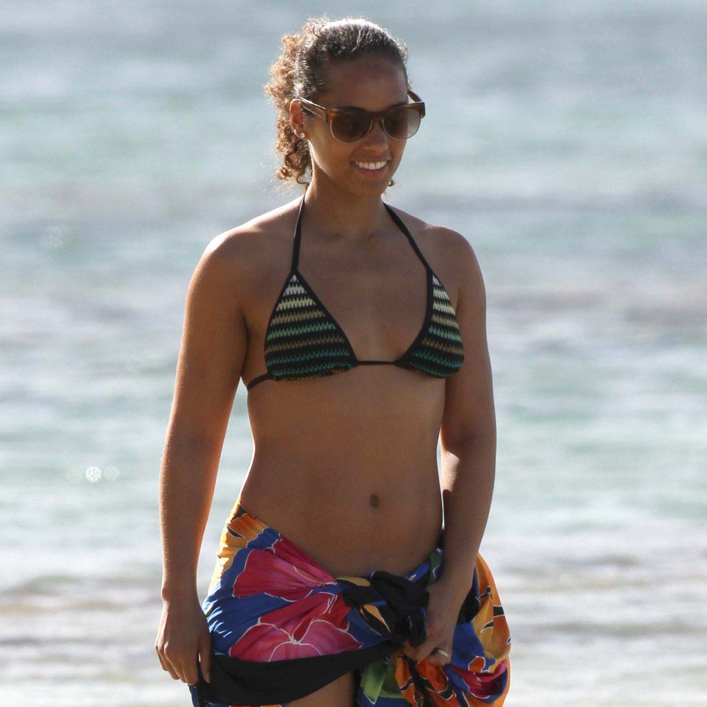 Alicia Keys Poster Sexy Bikini Women And Girls Hot Sex Picture